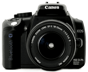 Canon представляет первый в мире зеркальный фотоаппарат с встроенным gsm-модулем