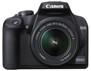 Canon выпускает зеркальную камеру eos 1000d