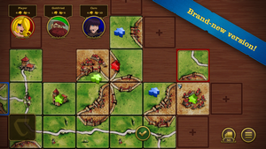 Carcassonne - андроидная версия известной настольной игры