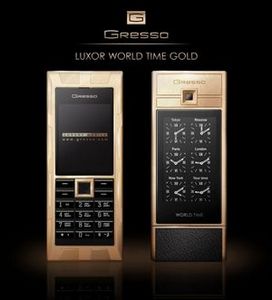 Gresso представляет luxor world time gold — сочетание роскоши античного искусства с высокими технологиями современности