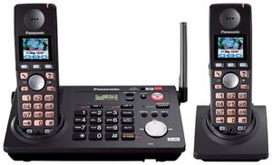 Kx-tg8286ru: двухлинейный dect-телефон от panasonic
