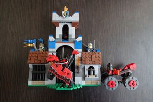 Обзор конструктора lego castle: the gatehouse raid