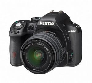 Pentax представила новую зеркальную камеру pentax k-500