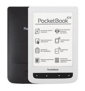 Pocketbook 624 - новый ридер с технологией film touch