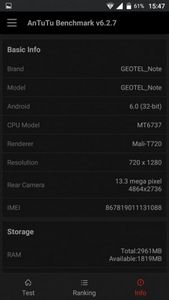 Стартовая цена geotel note - $89.99. это лучшая цена среди смартфонов с 3гб оперативной памяти!