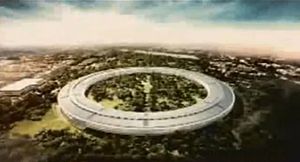 Стив джобс представил ispaceship - будущий офис apple. фото