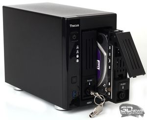 Thecus представила 2-дисковый сетевой накопитель n2350