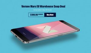 Vernee mars: розыгрыш и специальные предложения на первый в мире смартфон с helio p10 soc и android 7.0